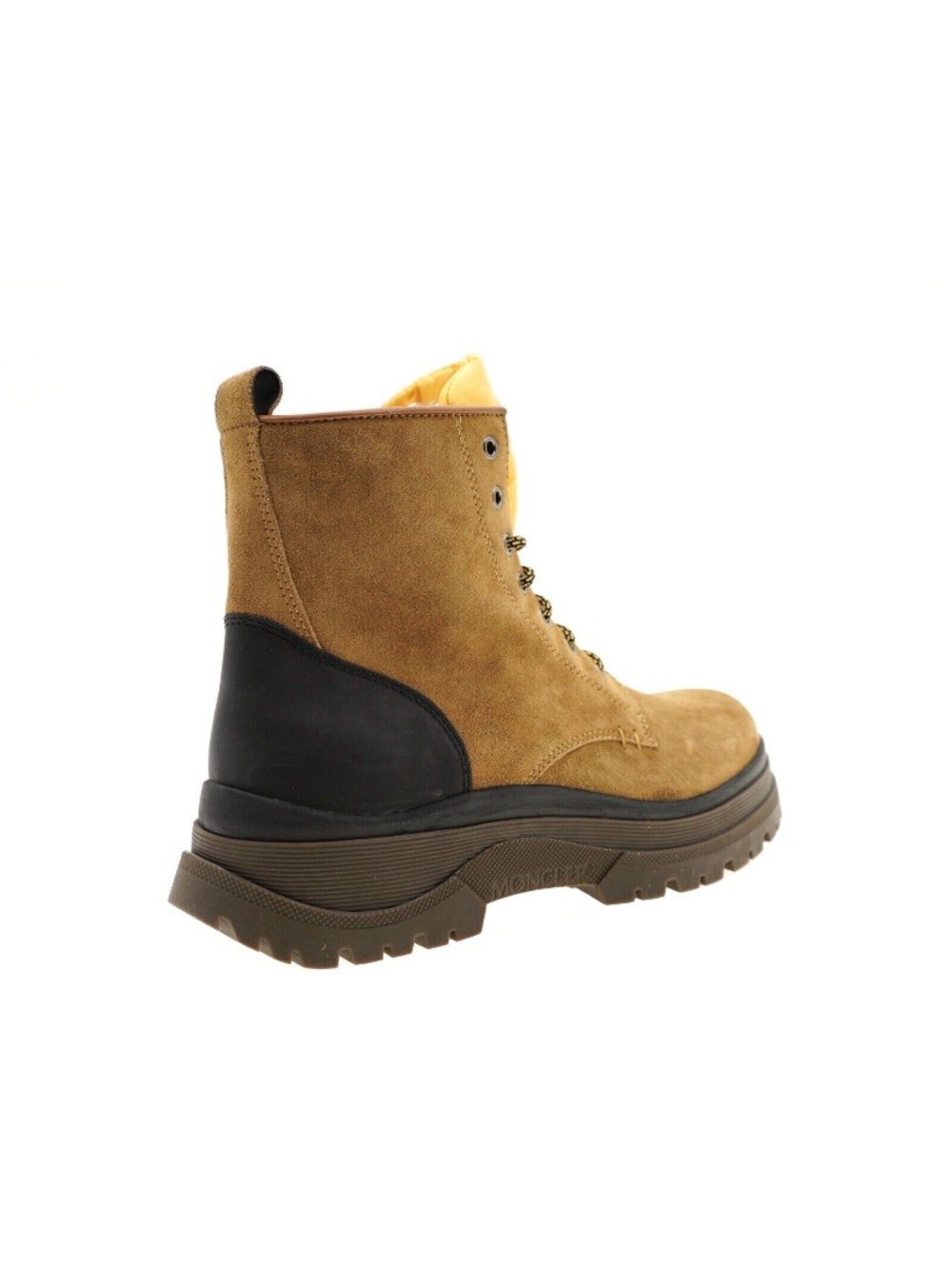 Moncler Men Ulysse Hiking Boots Brown Size 11 New - Picture 4 of 9